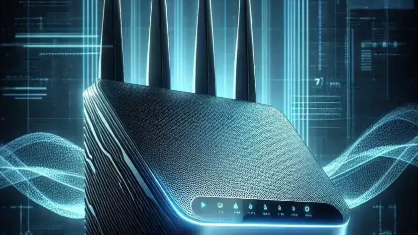 "Next-gen Eero Wi-Fi 7 mesh router showcasing advanced technology features, emphasizing high-speed connectivity for seamless internet access in modern homes."