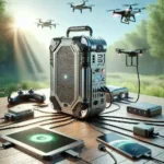 "Anker PowerHouse 3kWh portable power station with multiple charging ports showcased in an outdoor setting, illustrating its versatility and capacity for outdoor adventures in Anker's expanded power ecosystem."
