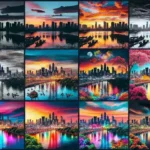 "Before and after comparison of image contrast and saturation adjustments, illustrating techniques for perfect image enhancement in photography."