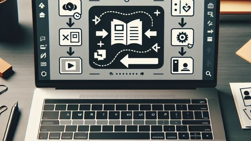 "Step-by-step guide on changing HEIC files to JPG on Mac, featuring an image of a MacBook screen displaying the conversion process."