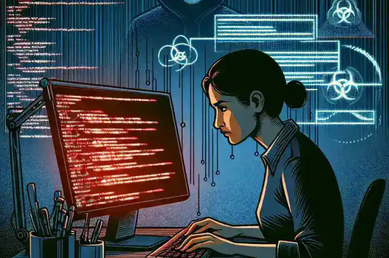 "Ethical hacker analyzing network traffic to prevent botnet attacks, illustrating the critical role of cybersecurity in protecting systems."