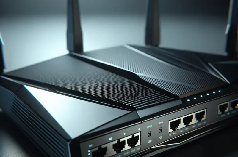 "Netgear Nighthawk Pro Gaming Router showcasing advanced gaming features and sleek design, ideal for serious gamers seeking high-performance internet connectivity for seamless online gameplay."